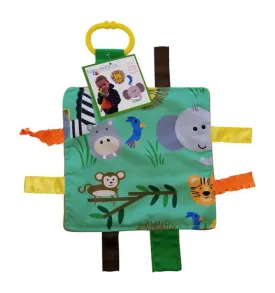 Baby Jack and Company - Sensory Squares Jungle 8"x 8"