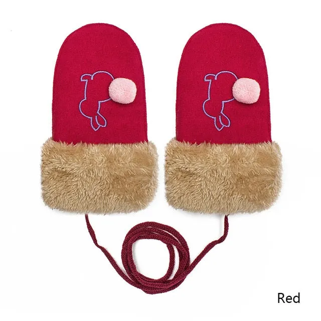 Baby Winter Full Finger Gloves