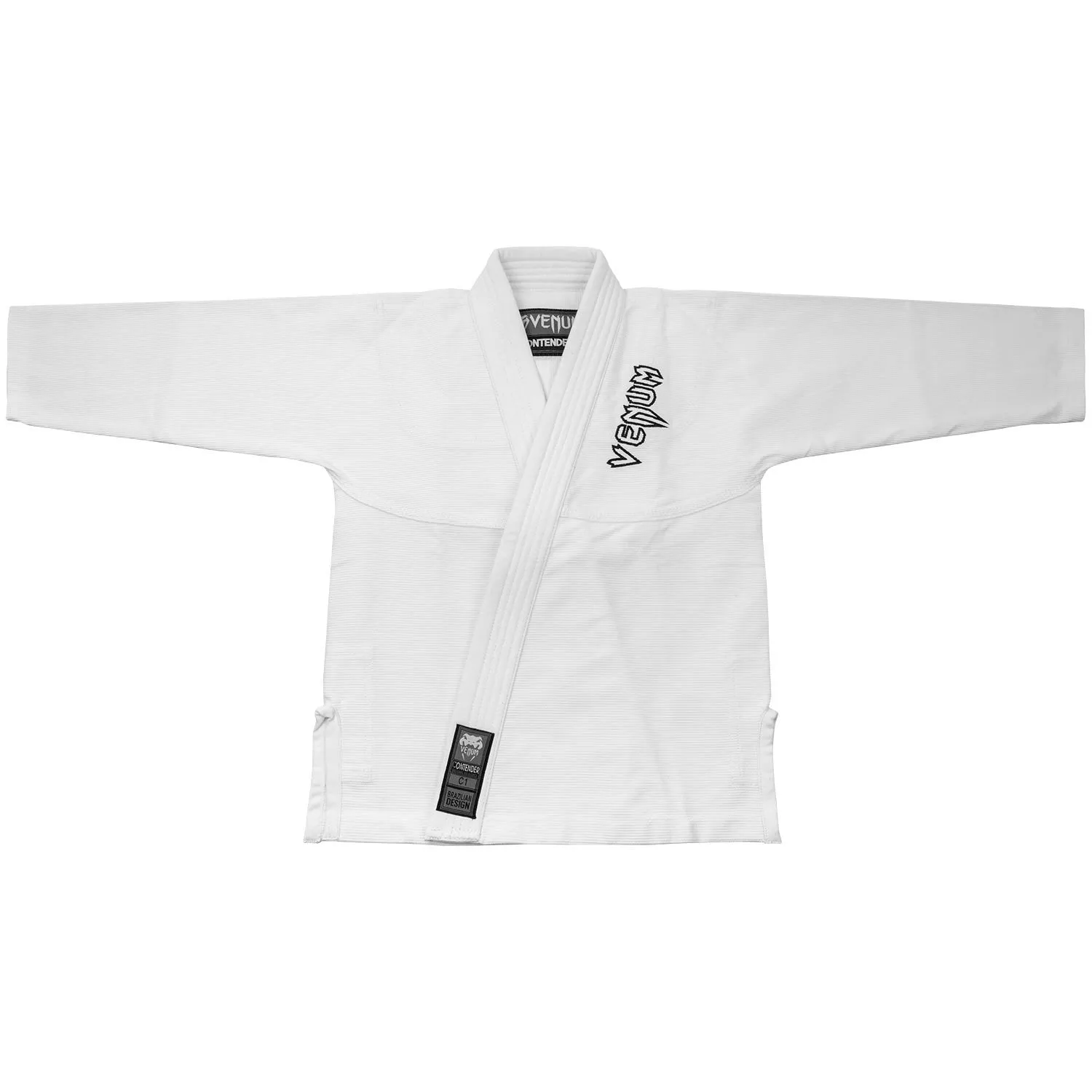 Bjj Dragt - Gi - Børn - Venum - 'Contender' - Hvid