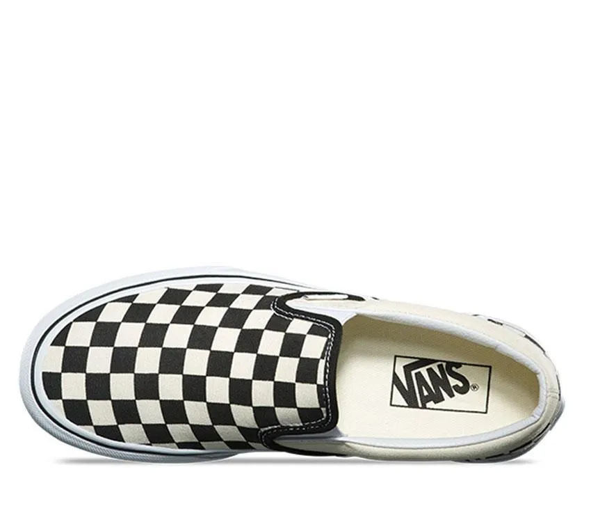 Classic Slip-On Platform Checker