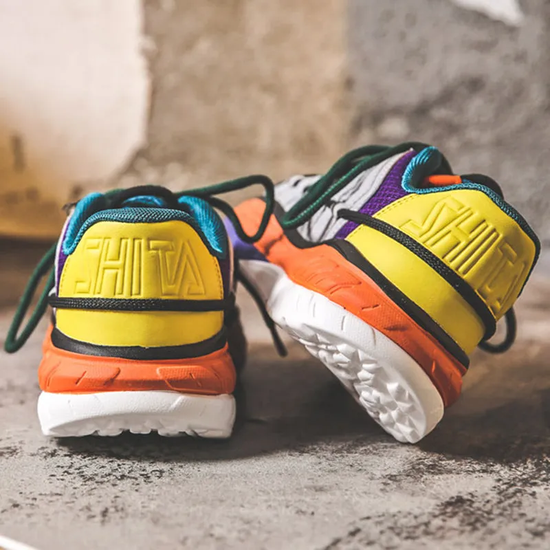 Fashion Colorful Casual Dad Shoes