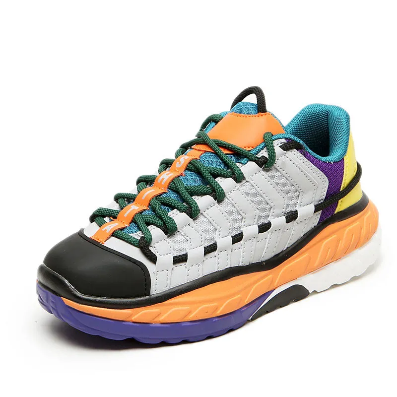Fashion Colorful Casual Dad Shoes