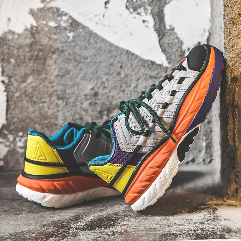 Fashion Colorful Casual Dad Shoes