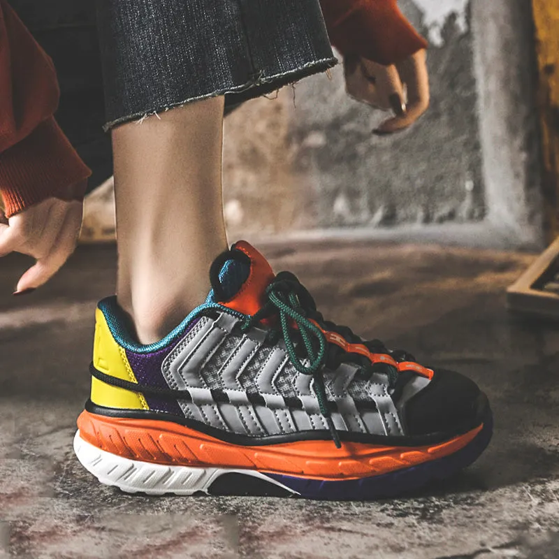 Fashion Colorful Casual Dad Shoes