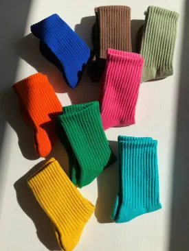 Kids Cotton Terry Athletic Socks