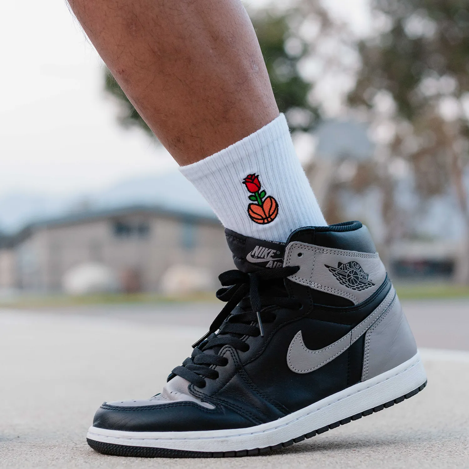 Rose Up In The Game - Socks