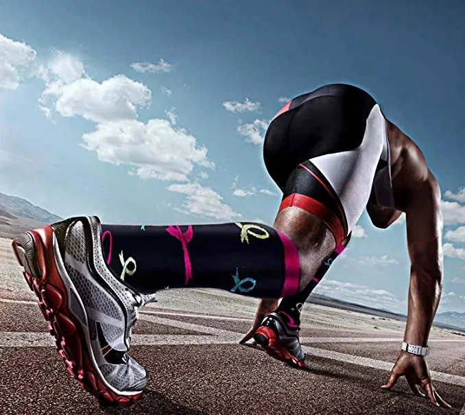 ROYALUCK 5 Pairs Compression Socks Support for Athletic Running Hiking