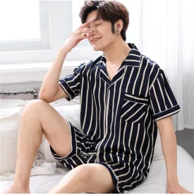 Summer Short Sleeved Men Pyjamas