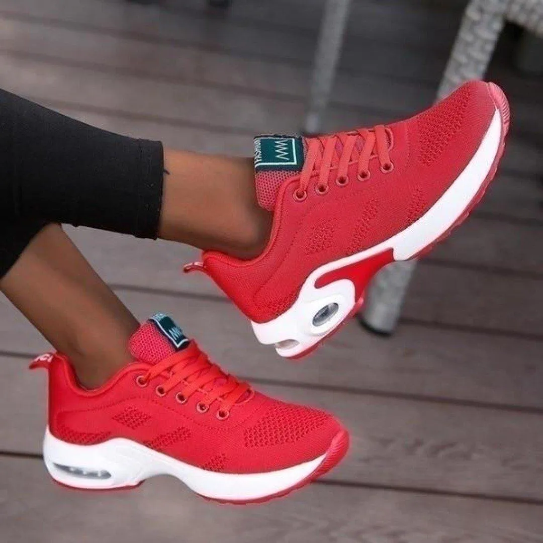 Womens Walking Shoes  Orthopedic Support  Breathable Mesh  Lightweight Fit