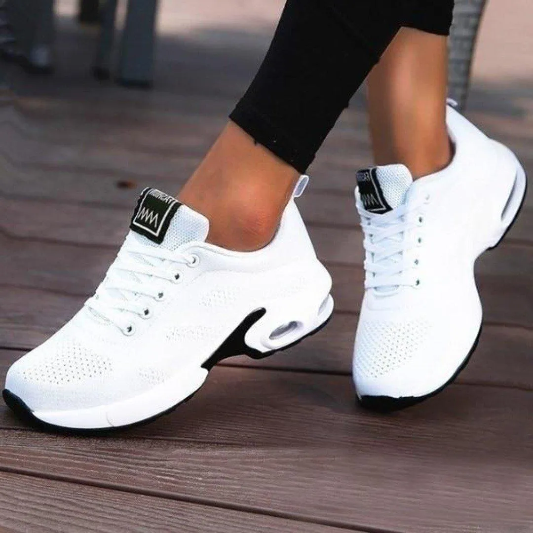 Womens Walking Shoes  Orthopedic Support  Breathable Mesh  Lightweight Fit