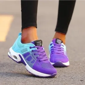 Womens Walking Shoes  Orthopedic Support  Breathable Mesh  Lightweight Fit