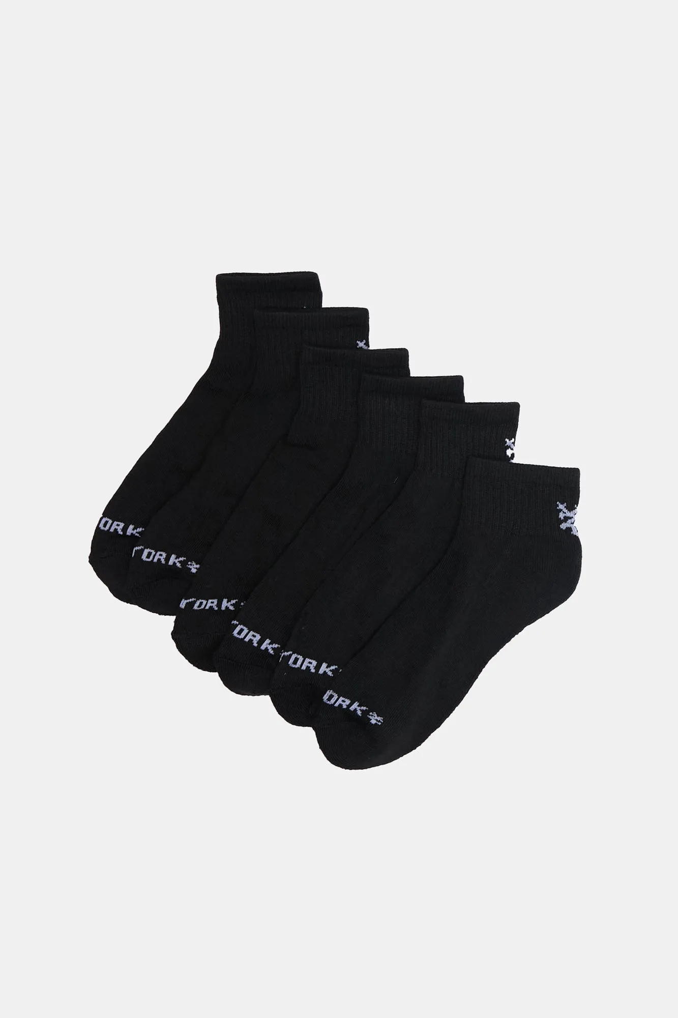 Zoo York Youth 6-Pack Athletic Ankle Socks